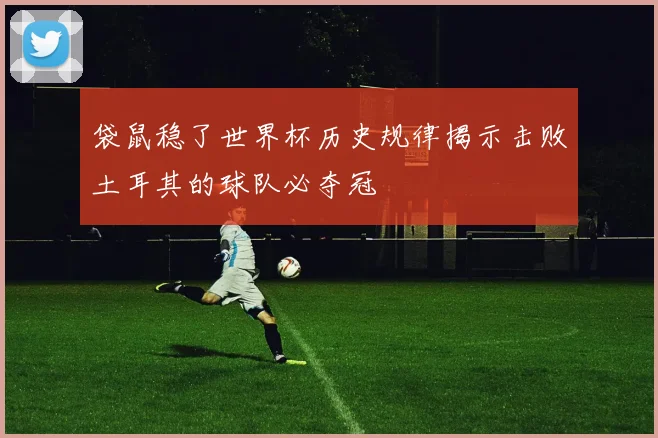 袋鼠稳了世界杯历史规律揭示击败土耳其的球队必夺冠
